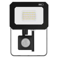 Emos LED prožektorius ZS2323, 20 W, 2000 lm, IP44, neutraliai balta, 120°, PIR jutiklis, aliuminis