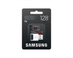 SAMSUNG SD MicroSD Card 128GB SDXC T9 (2026) Reader retail