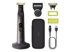 PHILIPS OneBlade Pro 360 QP6652 Face + Body Trimmer Grey Green Silver