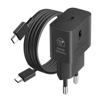 Samsung 25W USB-C Fast Adapter EP-T2510 with Cable - Black