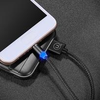 USAMS U-Sure USB-C 1m Magnetic Cable 2.1A Braided Black SJ293USB01 (US-SJ293)