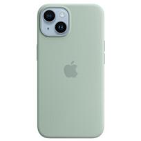 APPLE Case MPTC3ZM/A iPhone 14 Plus / 15 Plus 6.7" MagSafe green/succulent Silicone Case