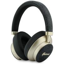 Wireless headphones Guess ENC 4G Gold Script Metal black