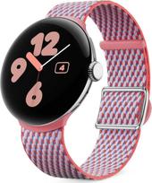 Google  Woven Band Pixel Watch 3 (41mm) Peony