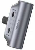 USAMS "PB79 Mini Tail Plug Portable Power Bank 3000mAh" Gray