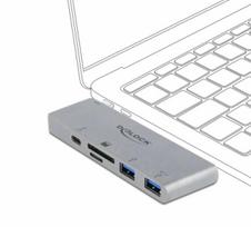 Delock 64078 Hub USB-C 3.2