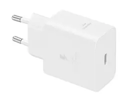 Samsung EP-T4511XWE travel charger | 45W | PD | USB-C | with USB-C to USB-C cable included | white (Damaged Package)