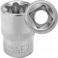 Jcb Lizdo raktas JCB-54622, 38mm, 0.086kg, E22, 1/2" DR, kvadratas su spyruokline kamuoliuku