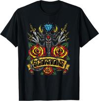 Official Scorpions Traditional Tattoo T-Shirt L black