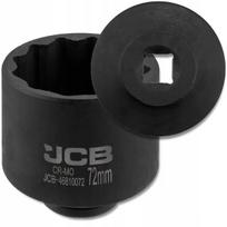Jcb giluminis 12-kampis smūginis lizdas 3/4" Cr-mo 72mm