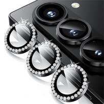 Diamond Metal Ring Lens Protector Glass For Samsung Galaxy Z Fold 7 Z Flip 7 Z Flip 7 FE HD Phone Camera Lens Anti-Fall Glass Z Flip 7 FE