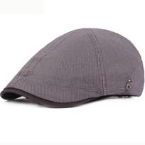 HT2446 Beret Vintage Men Women Cap Hat for Spring Autumn Cotton Retro Beret Hat 6 Panel   Flat Cap Men Women Beret Cap 55-59cm pilka spalva