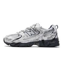 New Balance NB 530 Mesh, Artificial Leather Low top Running Shoes Unisex Black White MR530SG(Team2058) 38.5