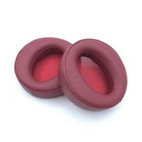 1 Pair Accessories Earmuff Gaming Headset Ear Pads Foam Sponge Ear Cushion Replacement For Sony MDR-XB950BT MDR-XB950B1 N1 raudona