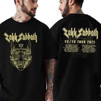 Zakk Sabbath Tee UK And EU Tour 2026 Dates List Two Sides Print T-Shirt S-4XL M