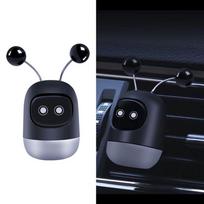Mielas Robotas Automobilis Oro Išleidimo Angos Kvepalai Automobilio Oro Valytuvas Sūpuoklės Automobilio Oro Išleidimo Angos Dekoracija Animacinis Automobilio Salono Dekoravimas black