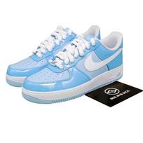 Nike Air Force 1 '07 LV8 Mėlyni Balti Patentuoti HV9405-400 Vyriški Dydis EU 40.5 gray