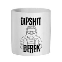 Ceramic Coffee Mug Humorous Derek Minimalist Tea Hot Chocolate Cup Creative Gift for Home Office Desk 1pc balta