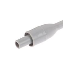 Dentalinis Burnos Seilių Siurblys Siurbimas Trumpas Pilkas Silpnas Antgalis Vožtuvas Dentalinės Medžiagos Silpno Antgalio Adapteris 1Pcs