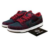 Riot Skateshop × Nike SB Dunk Low Pro QS Mahagonis FZ1289-200 Vyriškas dydis EU 44.5 ruda