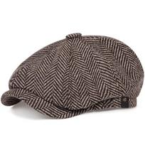 Men British Painters Hats Autumn Winter Berets Herringbone Flat Cap Hip Hop Berets Vintage Latestsboy Caps All-Match Trendy For Daily Single code