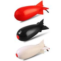 Carp Fishing Feeder Large Capacity Rocket-Shaped Reusable Floating Bait Container Lure Cage Fishing Nesting Tool L