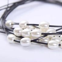 2PCS Elegant Light Luxury Pearl Curtain Tieback Adjustable Decorative Imitation Pearl Ties Polyester Curtain Tape Bathroom