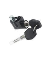 Premium Alluminum Alloy Lock with Ignition OnOff Key for For polly Battery Case