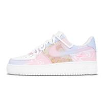 Nike Air Force 1 Misty Rain Mist Slip Resistant, Lightweight, And Breathable Low top Skateboard Shoes Women's Pink DD8959-100(team883) 35.5