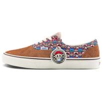 The Monsters x Vans Era Labubu Unisex Sneakers Brown Blue Red VN000EWZDFO 35