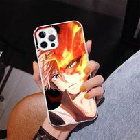 My Hero Todoroki Shoto Phone Case For iPhone 17 Air 16 Pro Max 16E 15 + 14 Plus 11 12 13 Mini 7 8 SE Gift Print Cover Fundas 17 iPhone 13 Mini