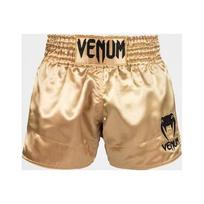 Venum Classic Muay Thai šortai, auksiniai/juodi