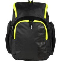 Kuprinė Spiky III Backpack 35, tamsiai pilka / neoninė geltona
