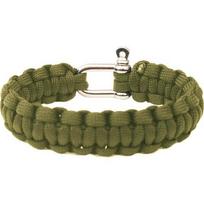 Paracord apyrankė Highlander, metalinis užsegimas, alyvuogių