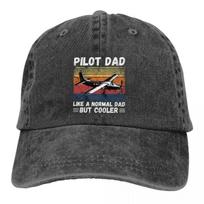 Pilotas Tėtis Bet Kietesnis Retro Saulėlydis Piloto Tėčio Beisbolo Kepuraitė Vyrams Kaubojiškos Skrybėlės Moterims Apsauga nuo Saulės Snapback Lėktuvų Mėgėjų Kepurės Adjustable levanda