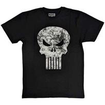 Marvel Comics - Punisher Distressed Logo (T-Shirt) 2XL
