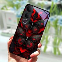 Phone Case For VIVO V50 Lite V50Lite 6.77  Tempered Glass Camera Protection Back Cover Luxury Full Coverage Shockproof Bumper vivo V50 Lite