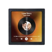 Muzikos albumas Šaldytuvo magnetas USB Įkraunamas Meilės istorija Muzikos grotuvas Namų biuras Virtuvė Šaldytuvo magnetas Dekoracija black