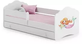 Vaikiška lova 140x70 su stalčiumi