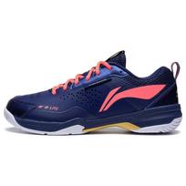 Li Ning Blade Lite Neslystantys Smūgius Sugeriantys Patvarūs Žemi Badmintono Batai Unisex Batai Mėlyni Raudoni AYZT005-2 45 blue