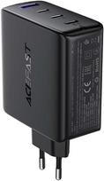 Įkroviklis Acefast A94 100W GaN 3xUSB-C/USB-A juodas