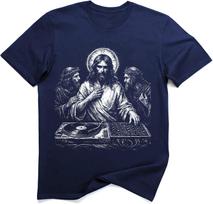DJ Jesus Christ Rave Festival DJ Shirt S įvairiaspalvis