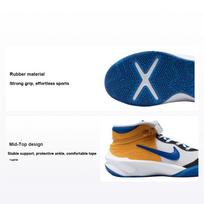 Nike Team Hustle D10 FlyEase GS Balti Game Royal Vaikų sportbačiai DZ2760-141 40 white