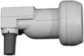 LNB keitiklis Televes SP4EN 10.7–11.7 GHz, 4 cm apšvietėjas, 80 mA, pilkas