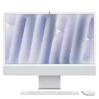 Apple iMac 24 M4 8/8/16 16GB 256GB OE Std MM K+NUM - sidabrinis (Z1E2-DE25)