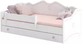 Vaikiška lova 140x70 rožinė
