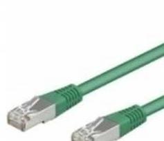 Goobay CAT 5e tinklo kabelis, F/UTP, žalias, 20 m, Cat5e, F/UTP (FTP), RJ-45, RJ-45, Žalias