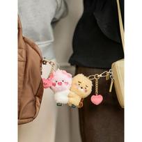 KAKAO FRIENDS Love Magnet Keychain Doll Set_Little Ryan & Little Apeach single type
