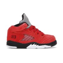 Air Jordan 5 Retro 440890-600 Raging Bull Varsity Red Black White High-Top Sneakers 26
