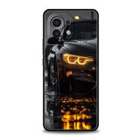 Super automobilio sportinio stiliaus telefono dėklas, skirtas Xiaomi Mi 15 14 Pro 13 12 11 Lite 5G 10T 11T 12T 13T 14T Poco X6 X5 X4 X3 NFC F3 F4 GT Xiaomi 14 black